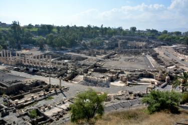 Betshean (25 minutes de l'Oasis), Site archéologique (-IVe)